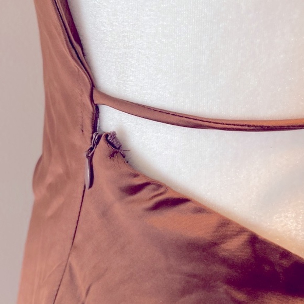 NWT Princess Polly chocolate brown slip dress - Picture 5 of 8